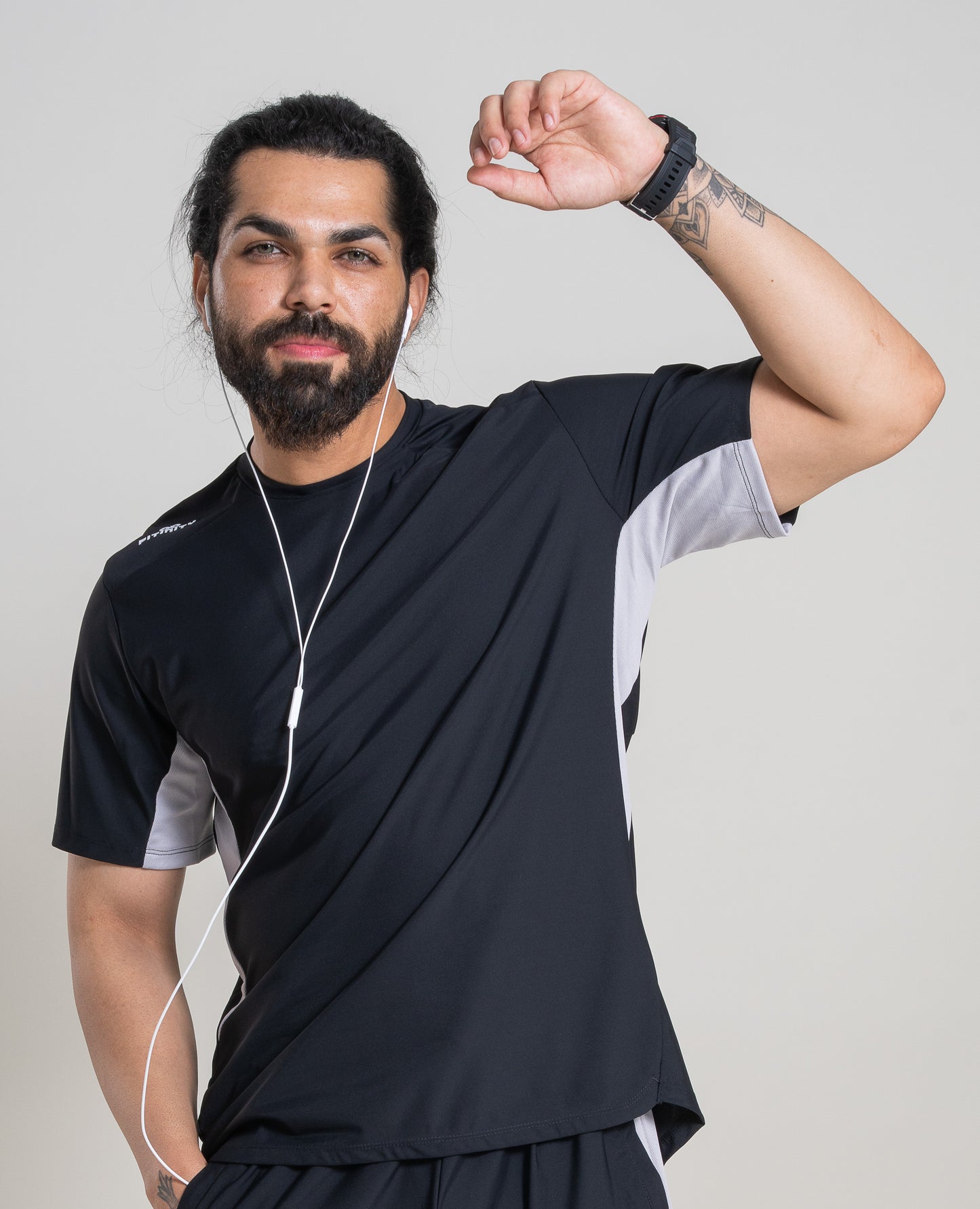 Round Neck Nylon T-shirt