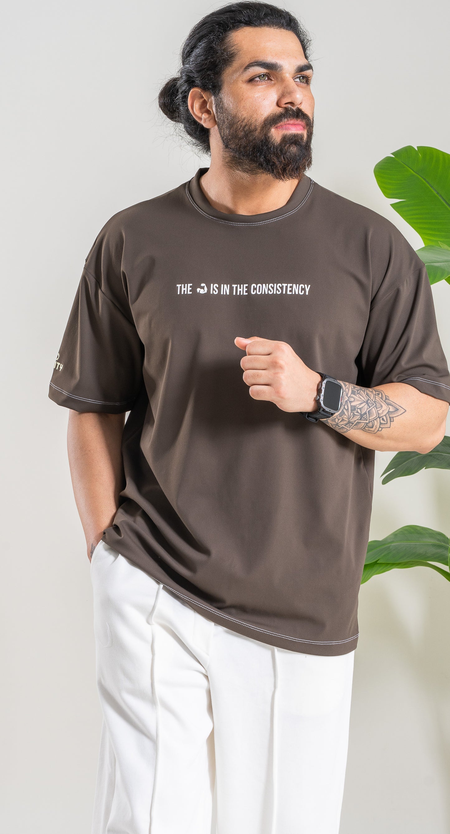 Oversized Polyester T-shirt