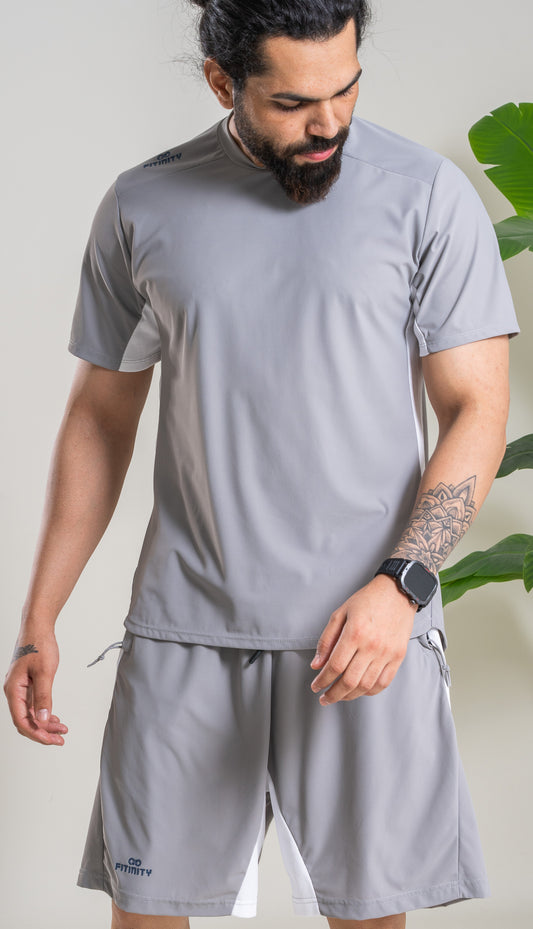 Round Neck Nylon T-shirt