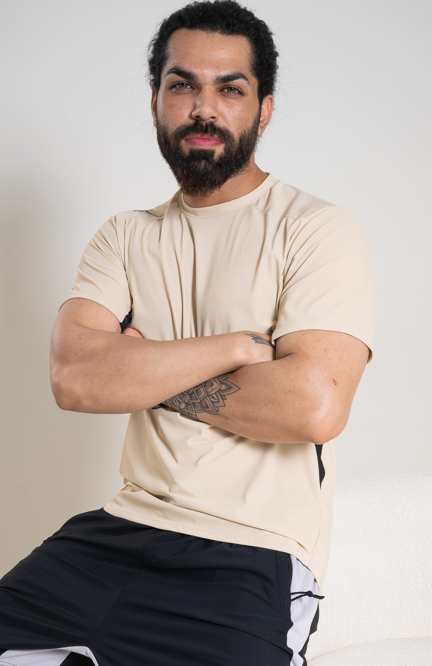 Round Neck Nylon T-shirt