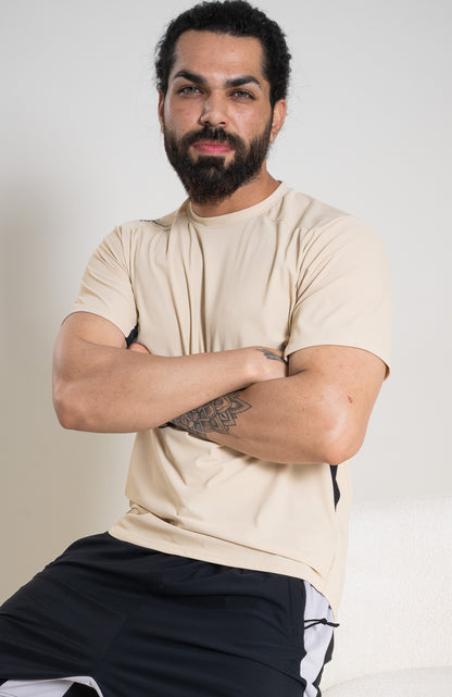 Round Neck Nylon T-shirt