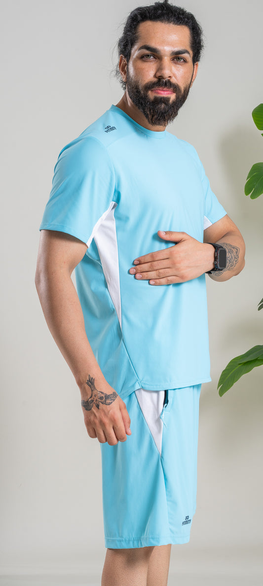 Round Neck Nylon T-shirt