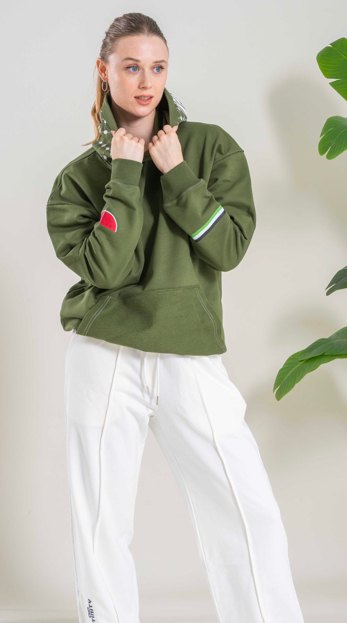 White Baggy Pants