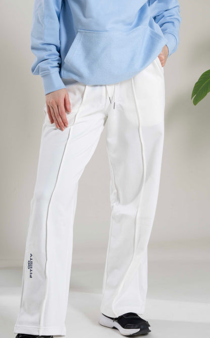 Consistency Hoodie & White Baggy Pants