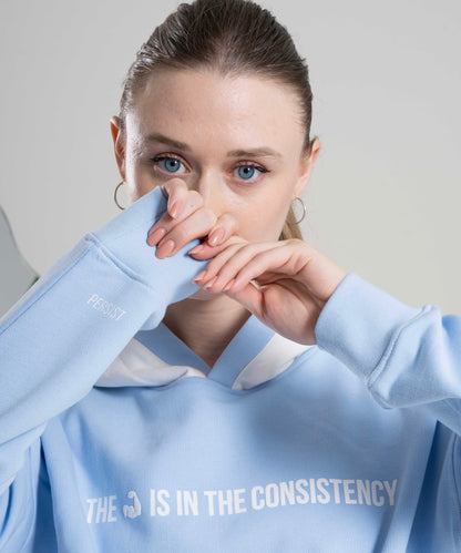 Consistency Hoodie & White Baggy Pants