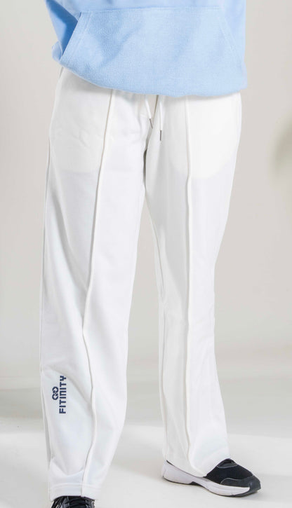 Consistency Hoodie & White Baggy Pants