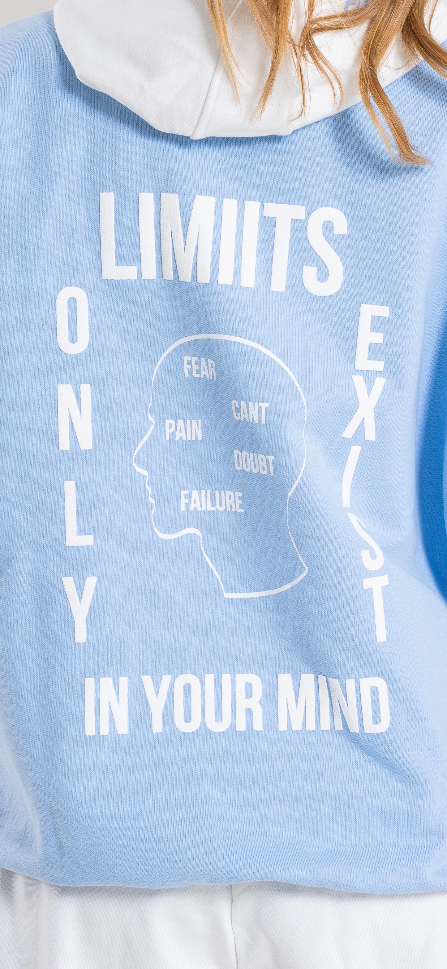 Consistency Hoodie & White Baggy Pants